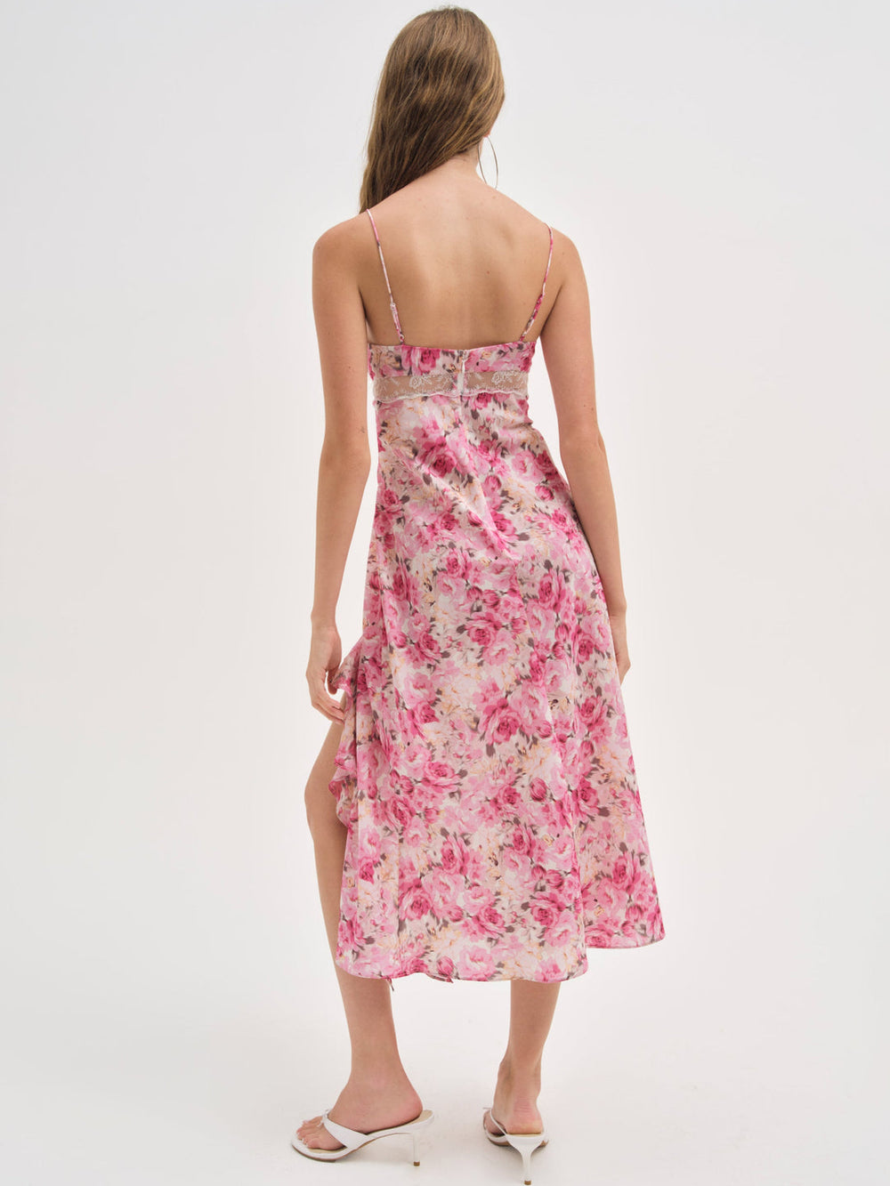 Women Angelina Midi Dress - Pink