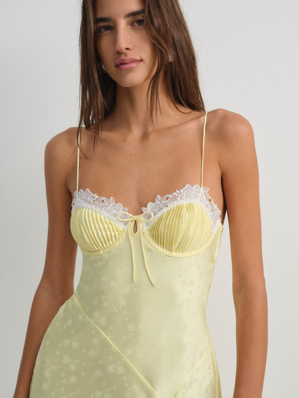 Women Chania Midi Dress - Yellow