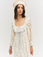 Women Severine Maxi Dress - Cream