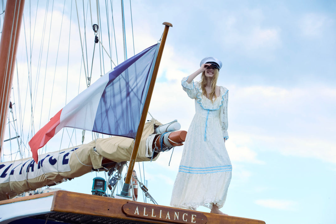Women Severine Maxi Dress - Cream