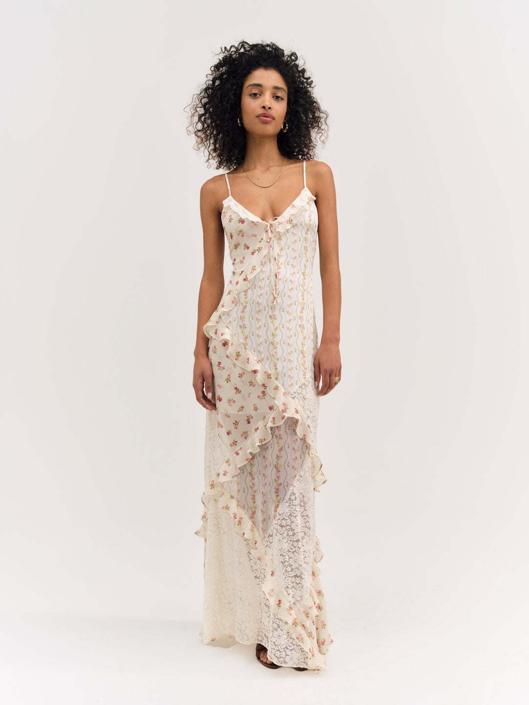 Women Josalyn Maxi Dress - Cream