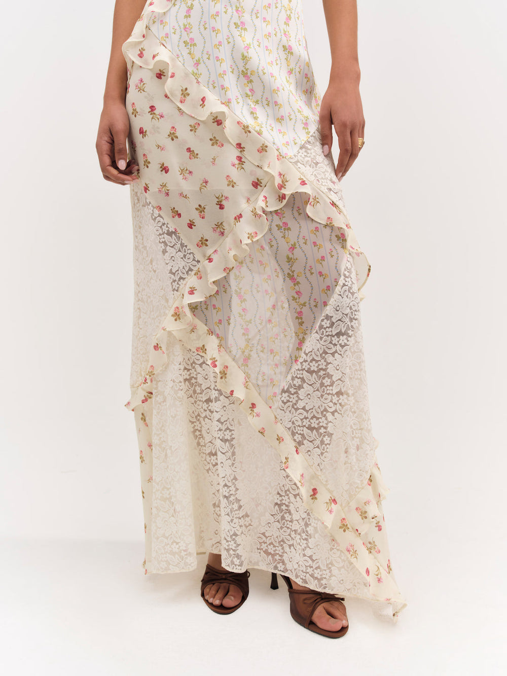 Women Josalyn Maxi Dress - Cream