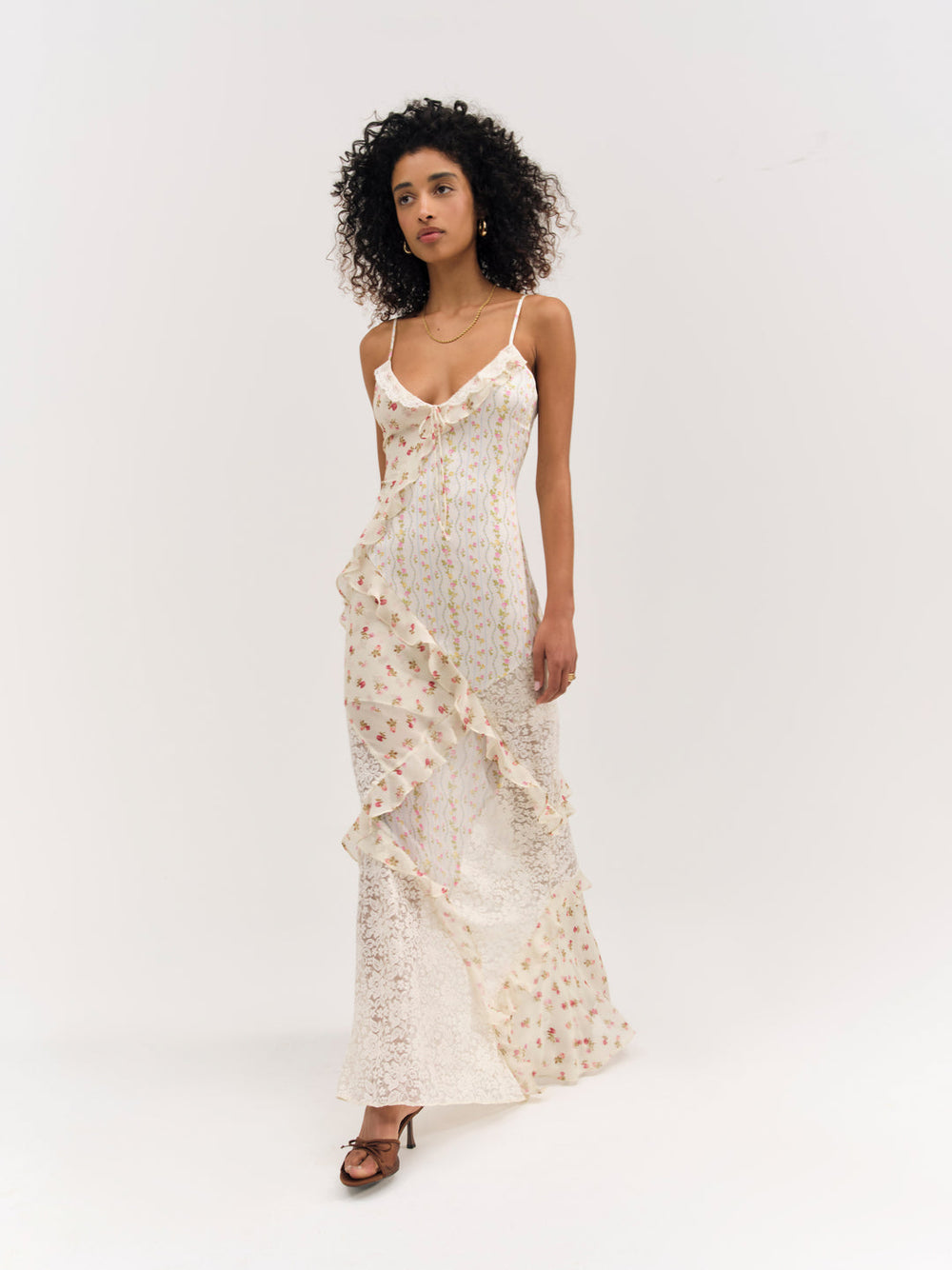 Women Josalyn Maxi Dress - Cream