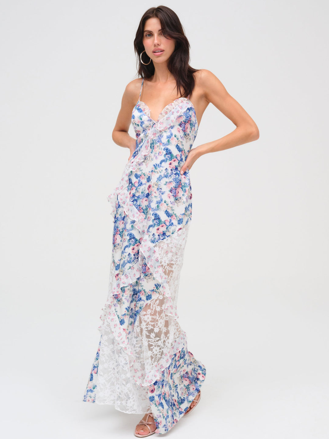 Women Josalyn Maxi Dress - Blue