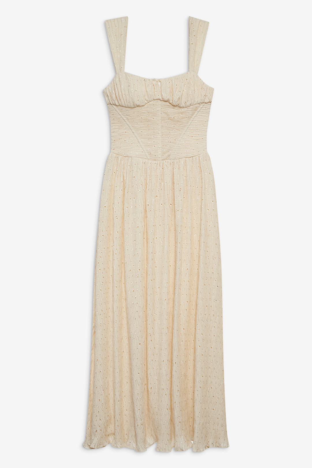 Women Erika Bustier Maxi Dress - Natural
