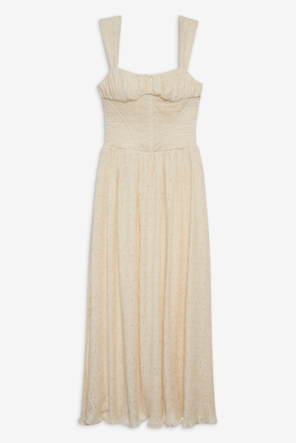Women Erika Bustier Maxi Dress - Natural