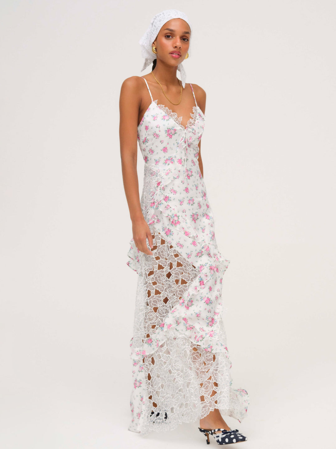 Women Josalyn Maxi Dress - White