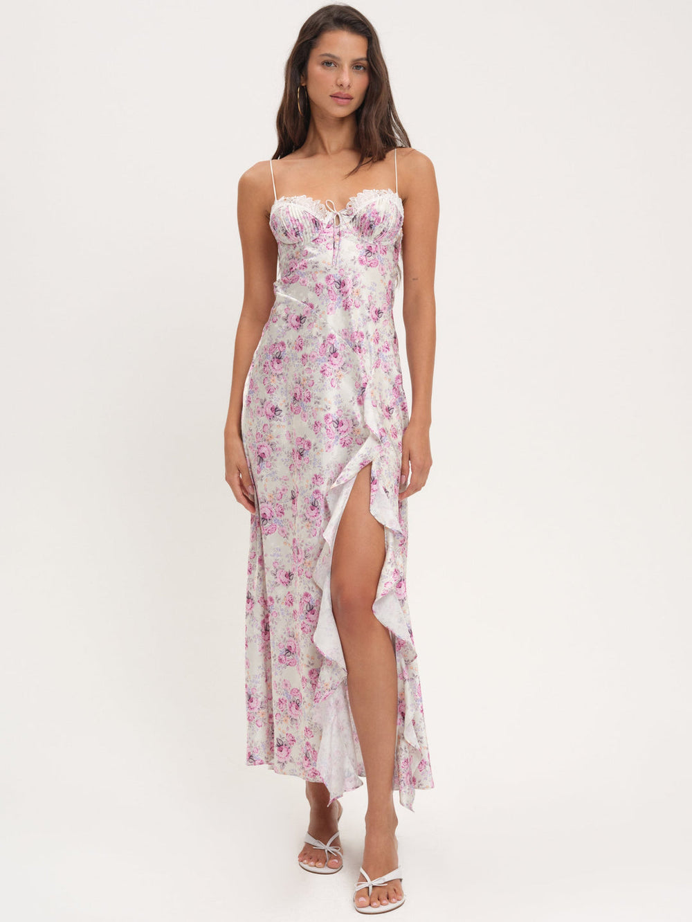 Women Chantelle Maxi Dress - White