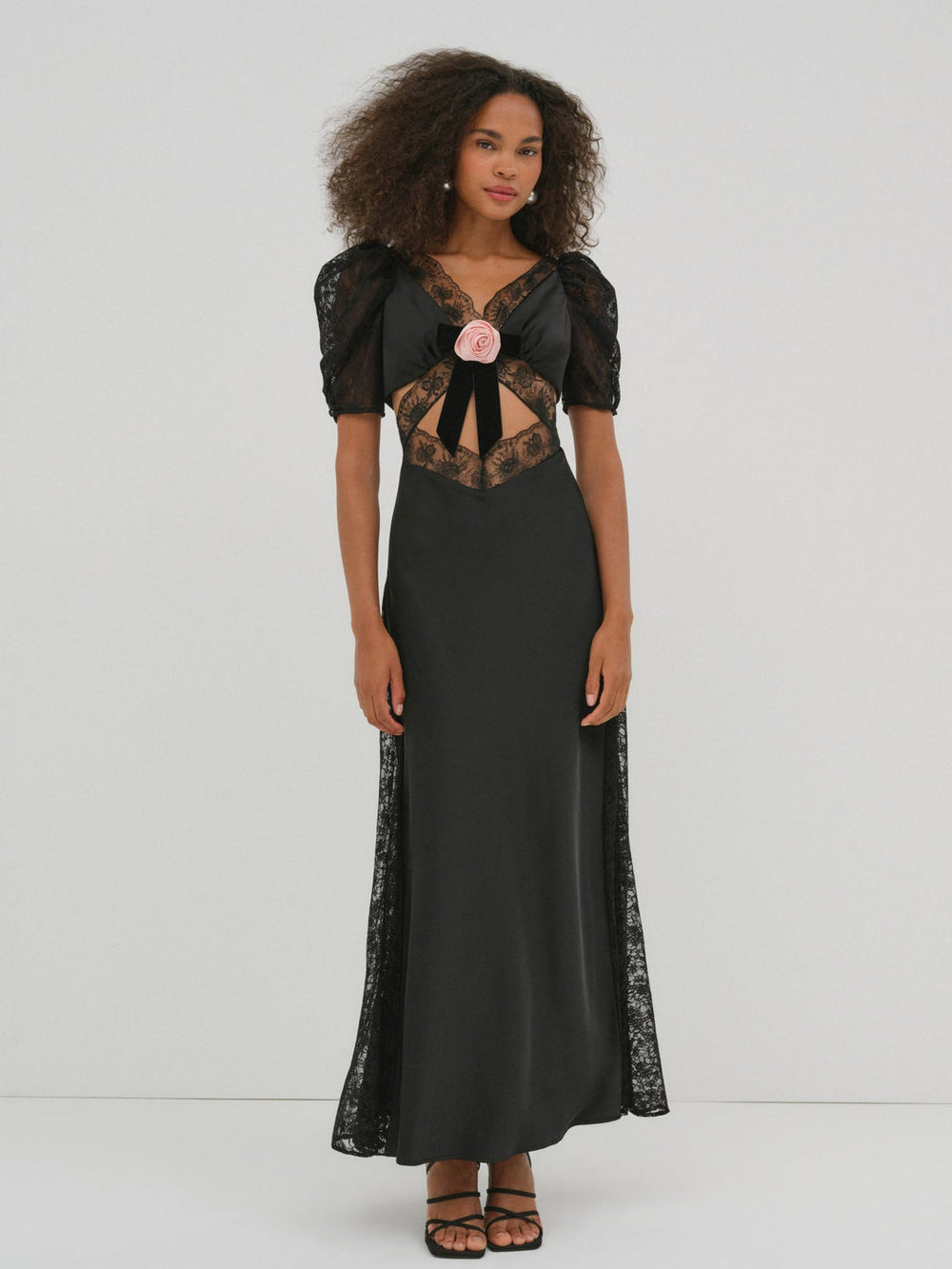 Women Corinne Maxi Dress - Black