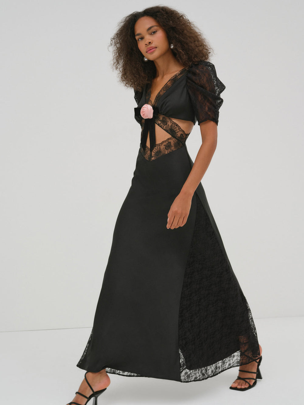 Women Corinne Maxi Dress - Black