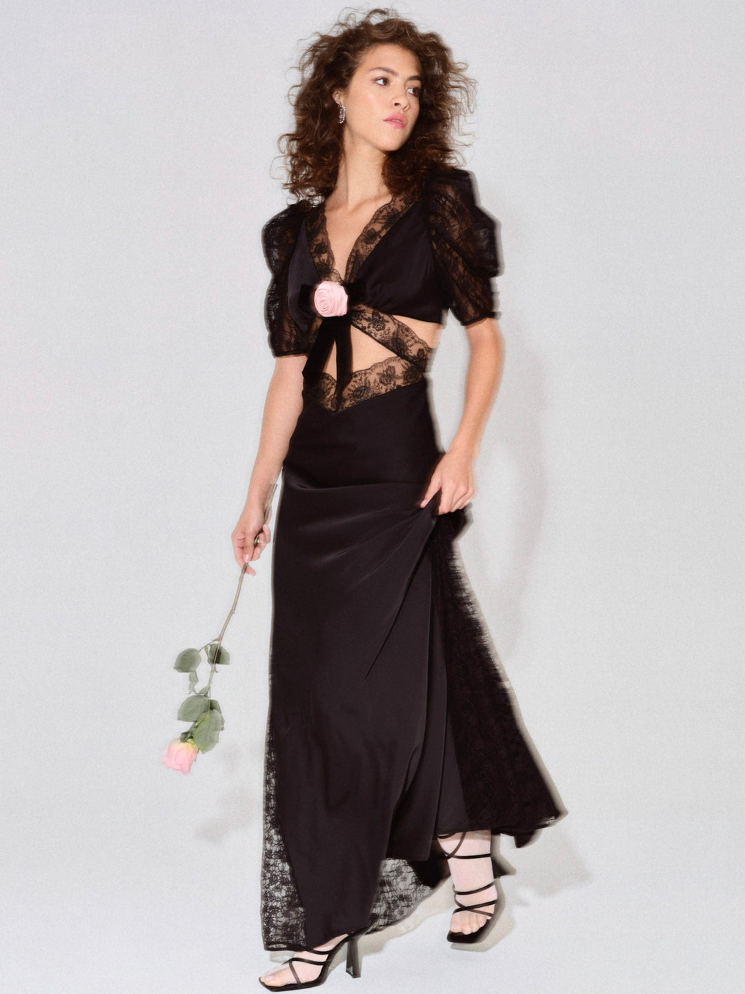 Women Corinne Maxi Dress - Black