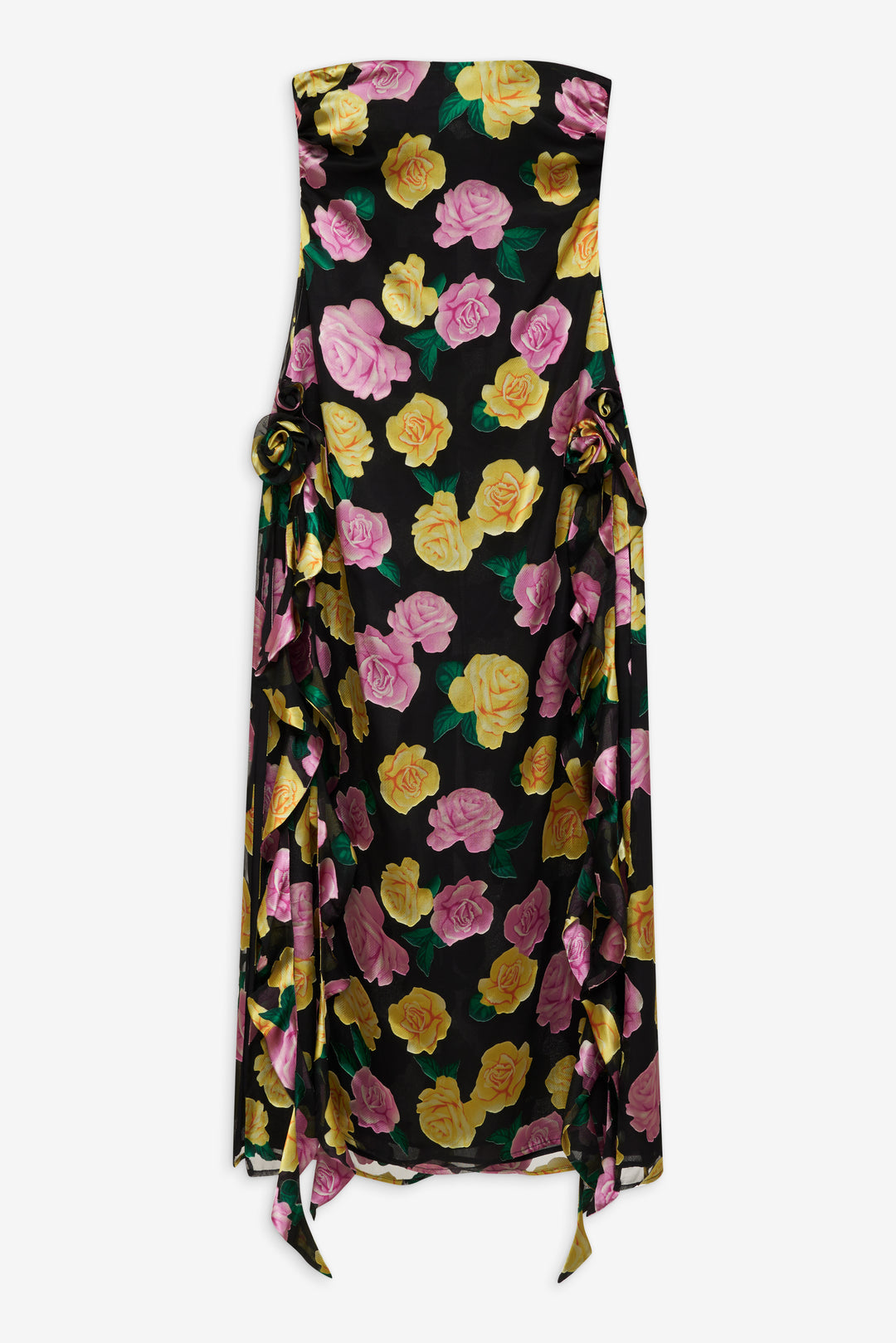 Women Madison Strapless Maxi Dress - Black